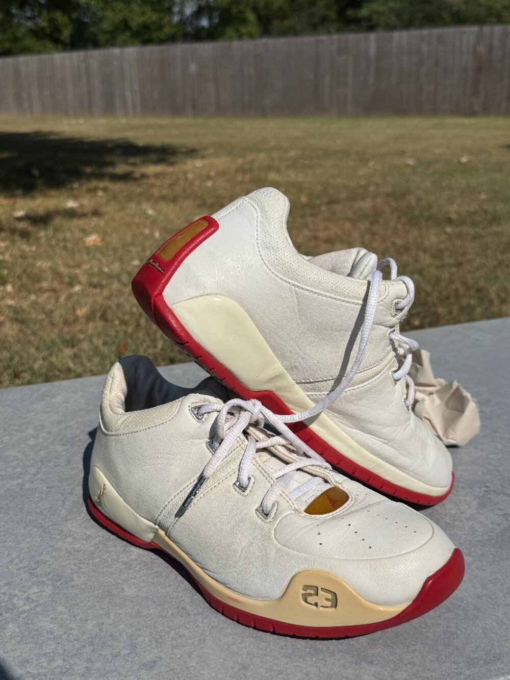 Jordan Team 10-16 Womens 9 White Cerise Red Gold Y2K Retro Basketball Shoes 4256